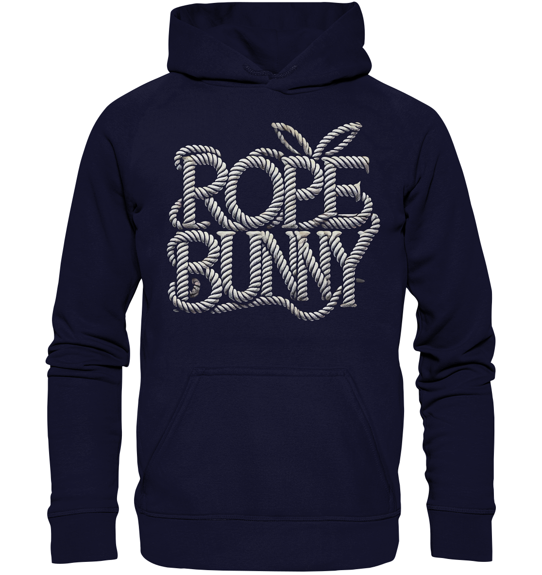 Rope Bunny - Basic Unisex Hoodie – Bild 10