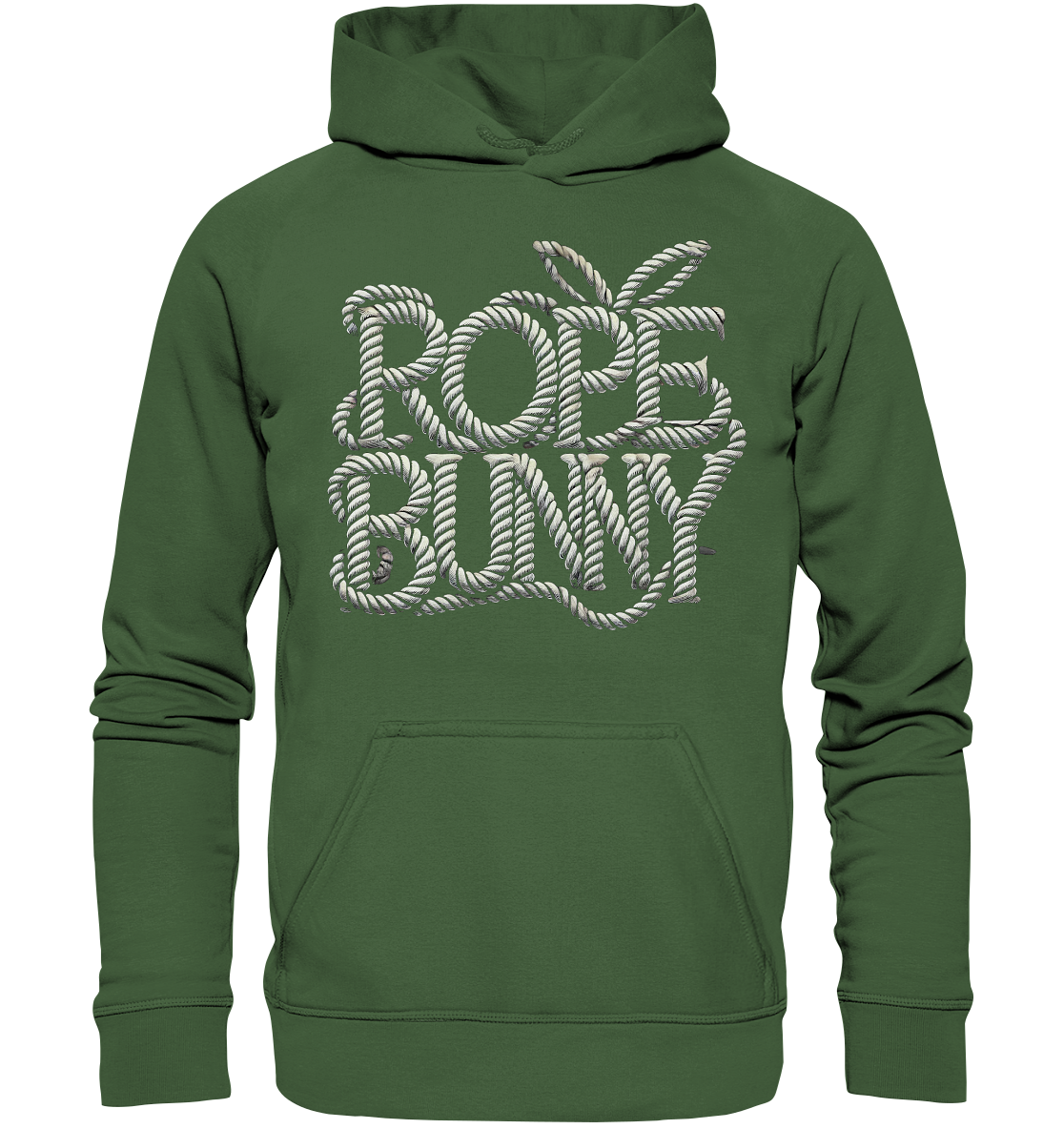 Rope Bunny - Basic Unisex Hoodie – Bild 5