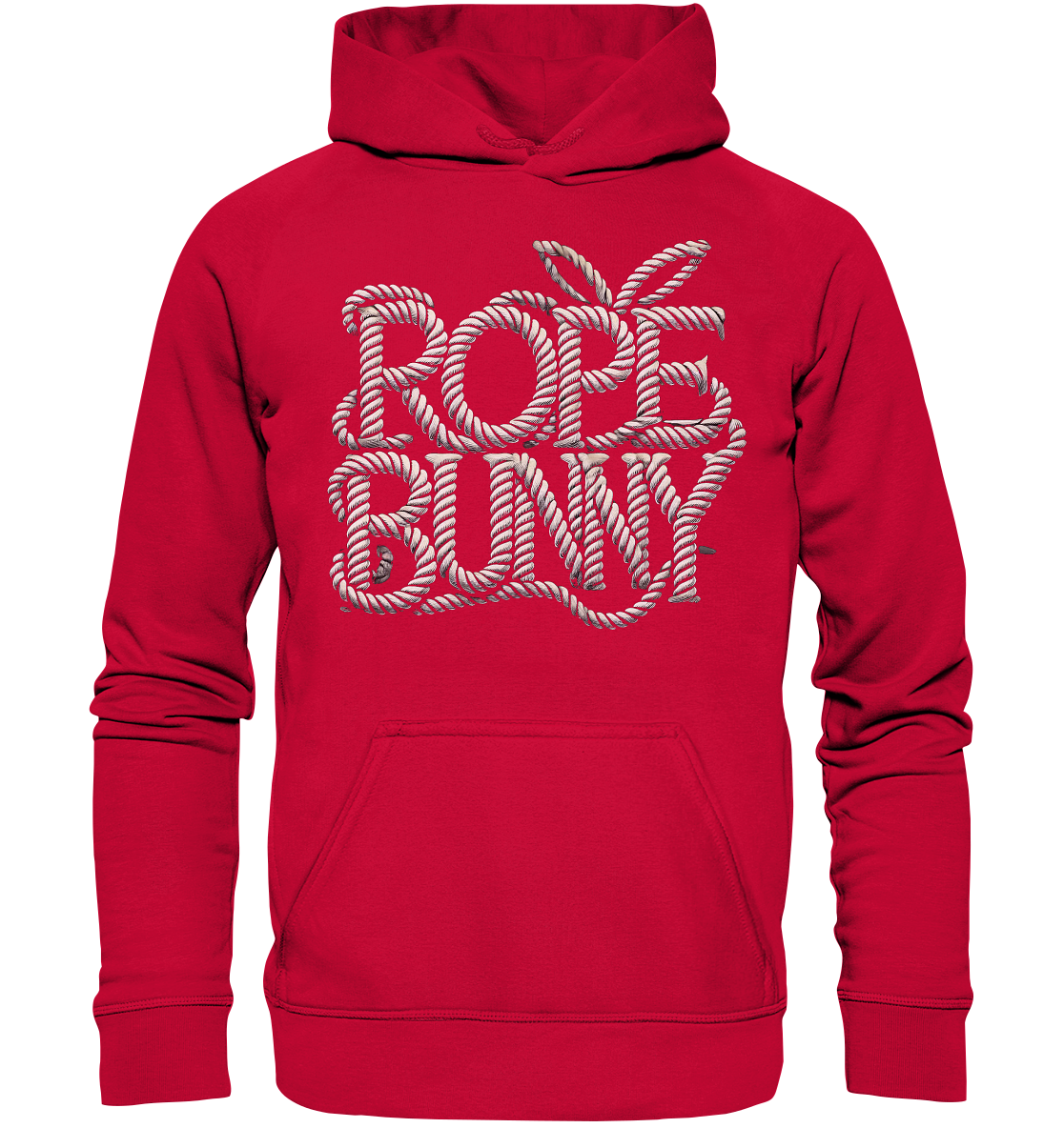 Rope Bunny - Basic Unisex Hoodie – Bild 6