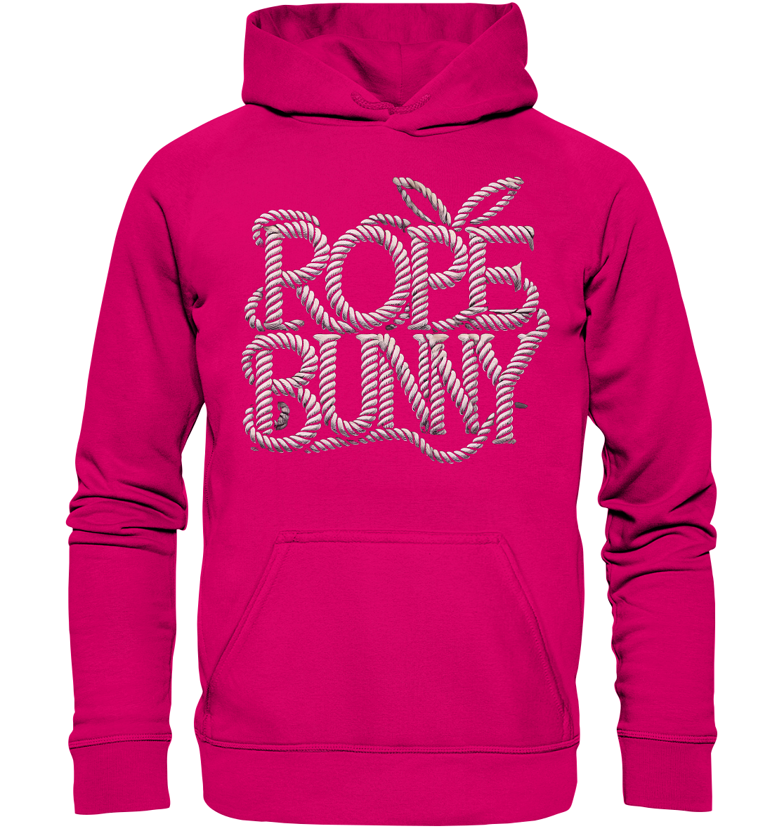 Rope Bunny - Basic Unisex Hoodie – Bild 8